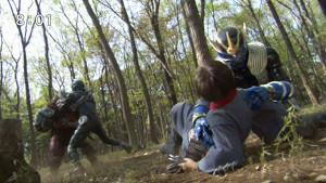 仮面ライダー轟鬼、仮面ライダー天鬼、牛鬼、アスム