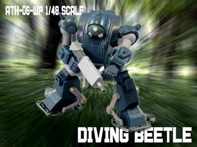 ATH-06-WP 1/48 SCALE DIVING BEETLE